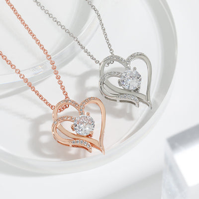 Collier d'amour en diamant
