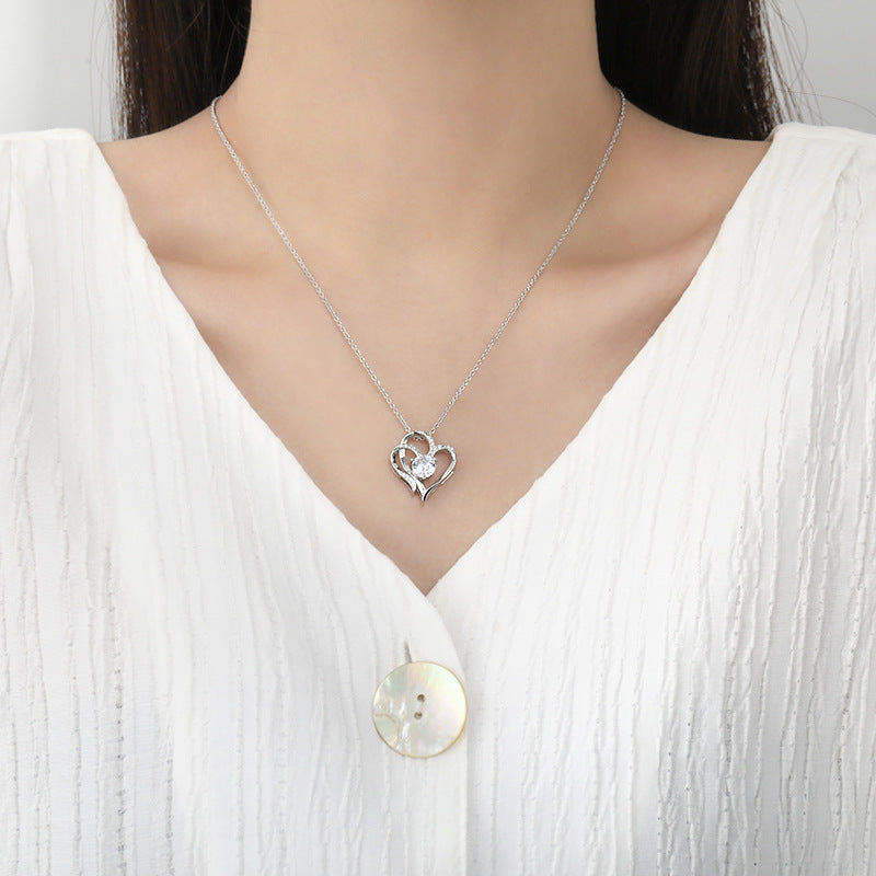 Collier d'amour en diamant