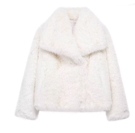 Ambre | Manteau d'hiver duveteux 