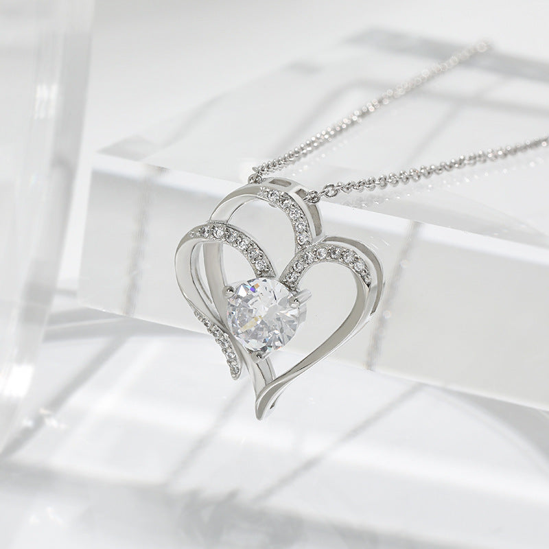 Collier d'amour en diamant