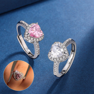 Bague d'amour en diamant